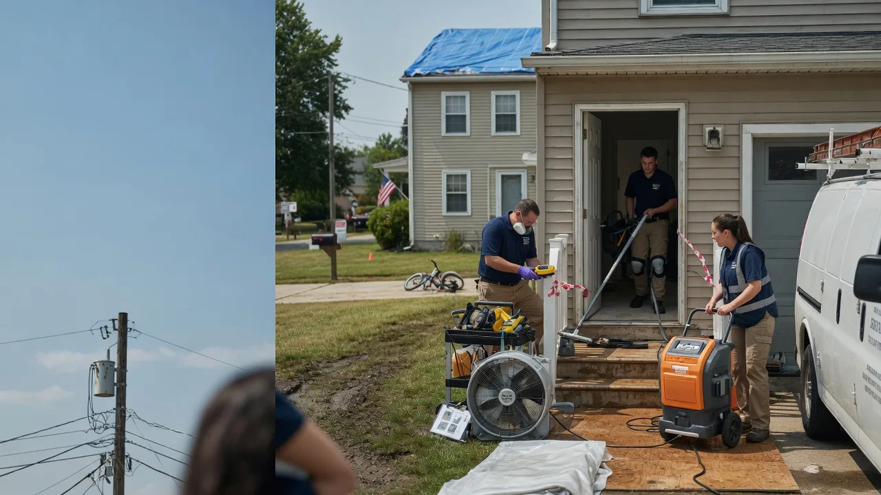 Water Damage Repair in Triadelphia, WV near me